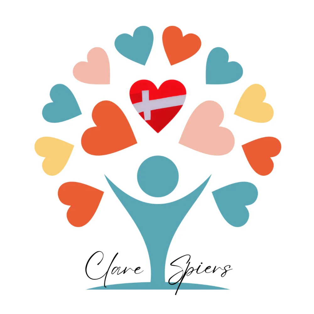 Clare Spiers Grief Logo Hearts