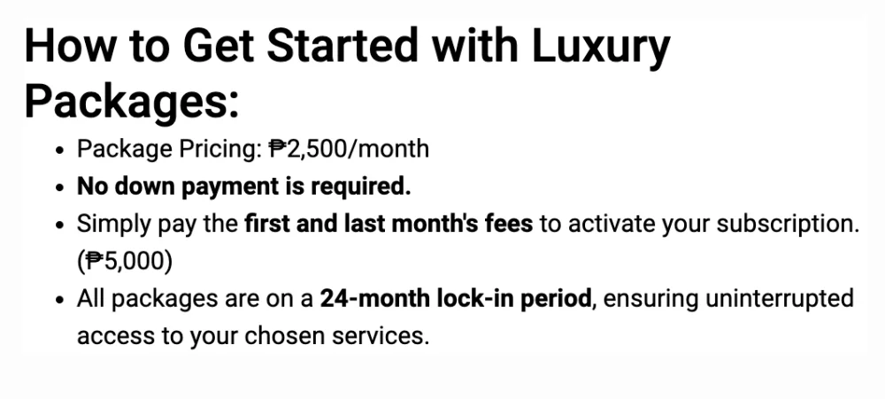 luxury