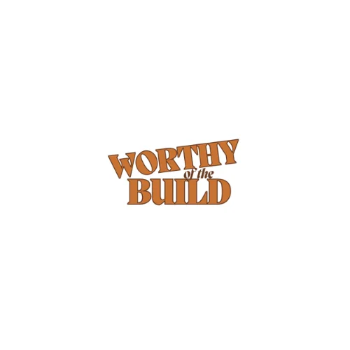 golden worthy of the build stacked logo