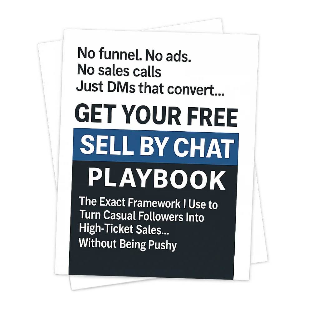 Get your free sell by chat playbook