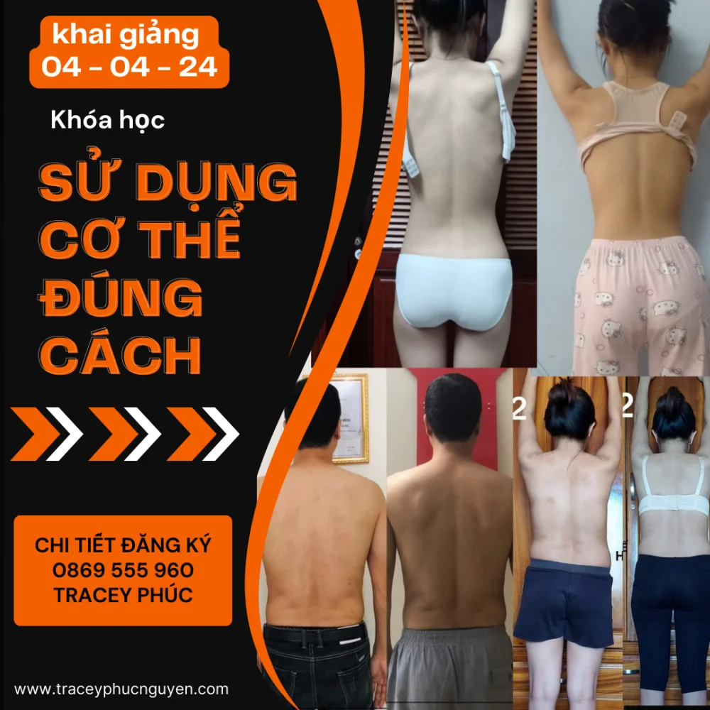 ĐĂNG KÝ KHÓA HỌC SỬ DỤNG CƠ THỂ ĐÚNG CÁCH  ( 11 buổi)  khai giảng 04-04-24  học phí : 1.100.000  Số tài khoản: 38480737  NGUYEN THI PHUC  ngân hàng: ACB