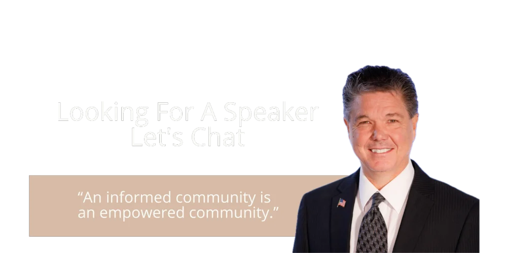 Header - Looking for a Speaker? Let's Chat