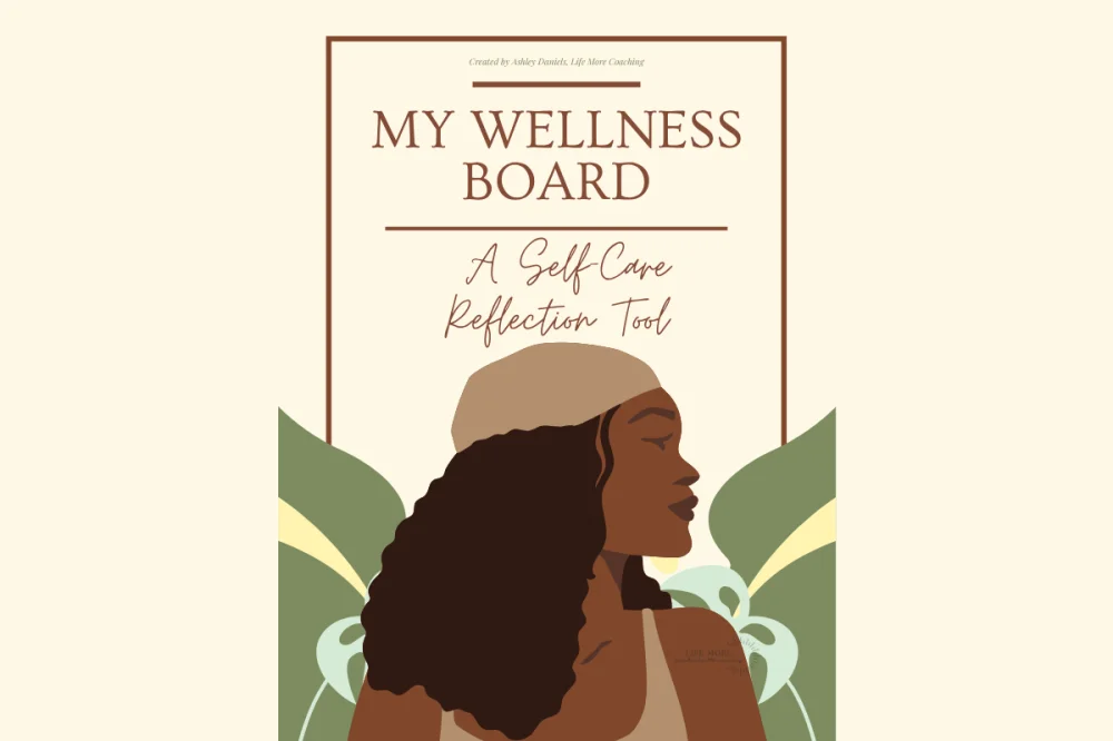 Wellness Board Self-Care Tool Cover – Life More Coaching