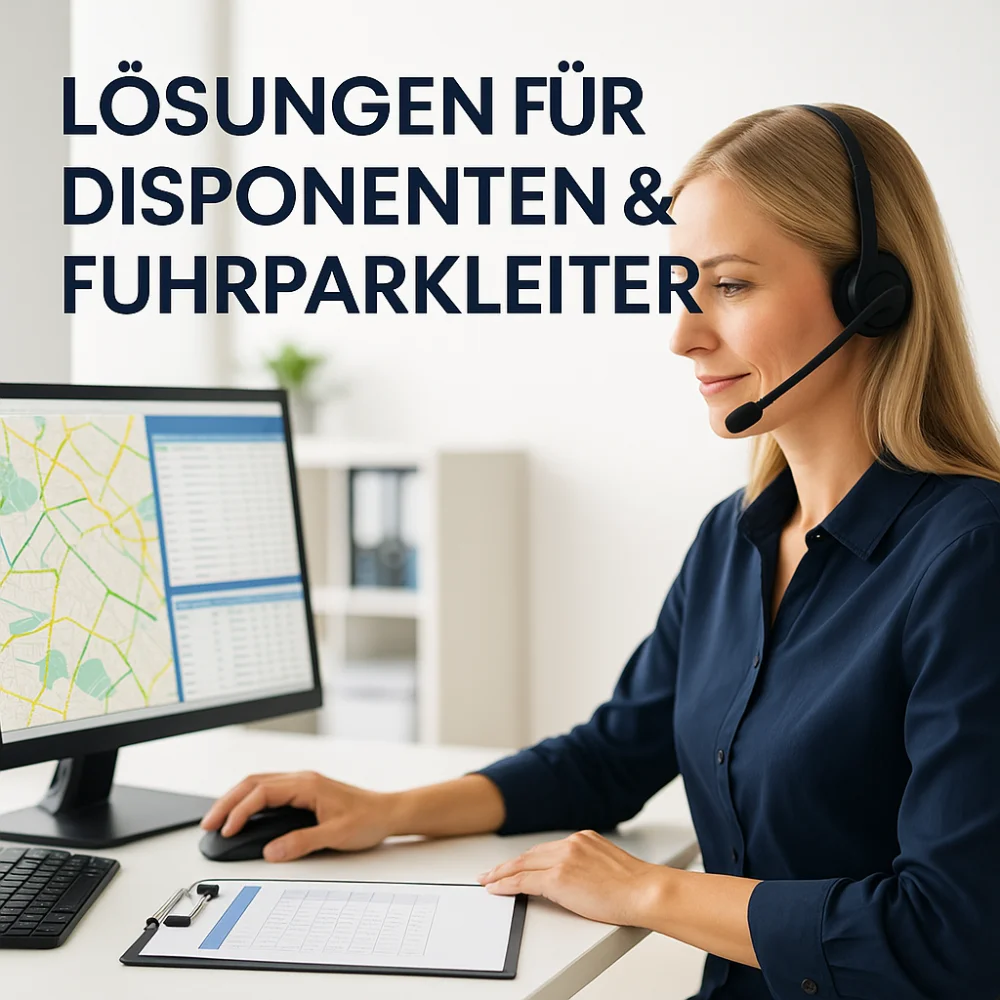 Lösungen für Disponenten & Fuhrparkleiter