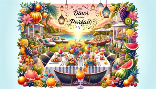 Un diner presque parfait d'été