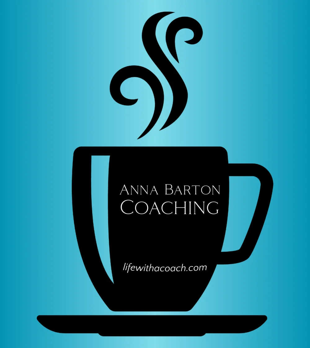 Anna Barton Coaching Steaming Coffe Cup 