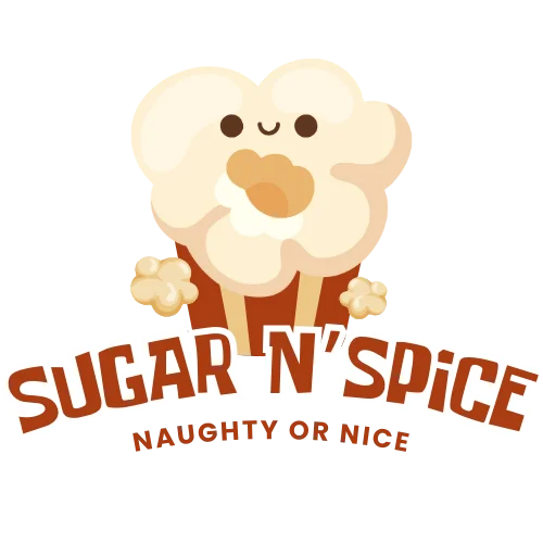 Sugar n Spice Popcorn Logo