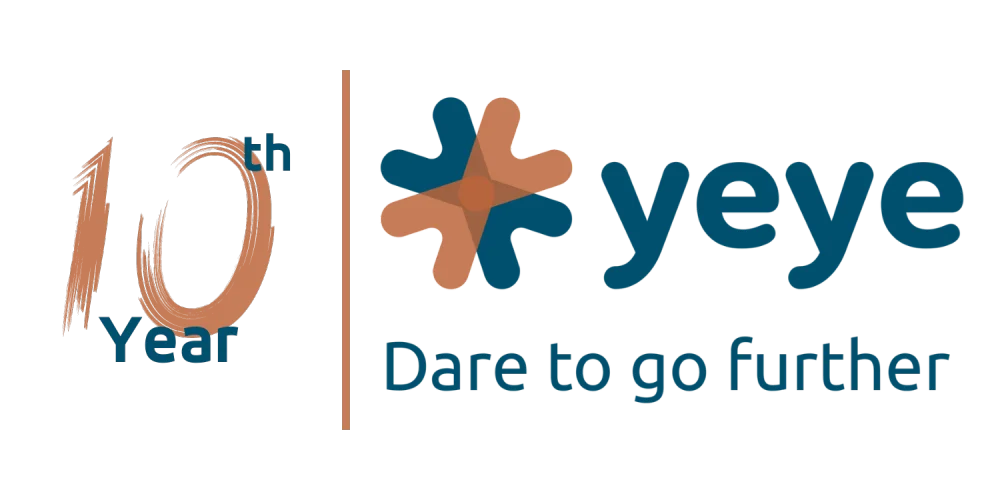 YeYe Agency 10 Years Logo