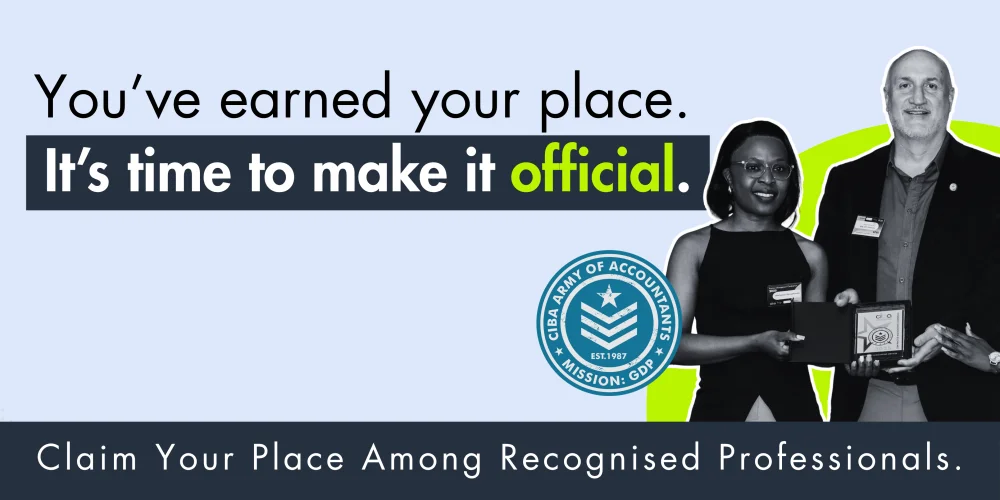 apply to become a ciba member. Become chartered.