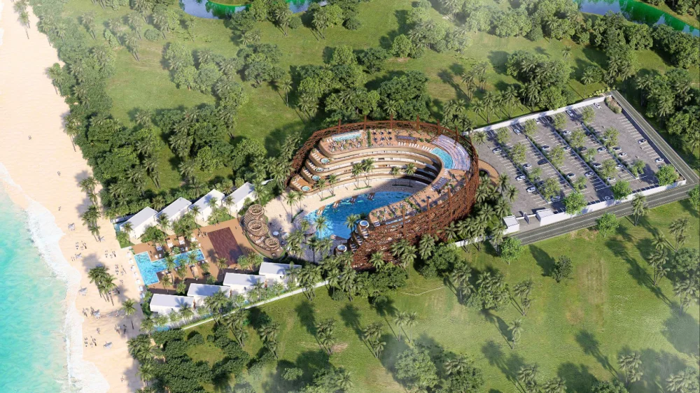 Black Star Royal Resort Aerial View