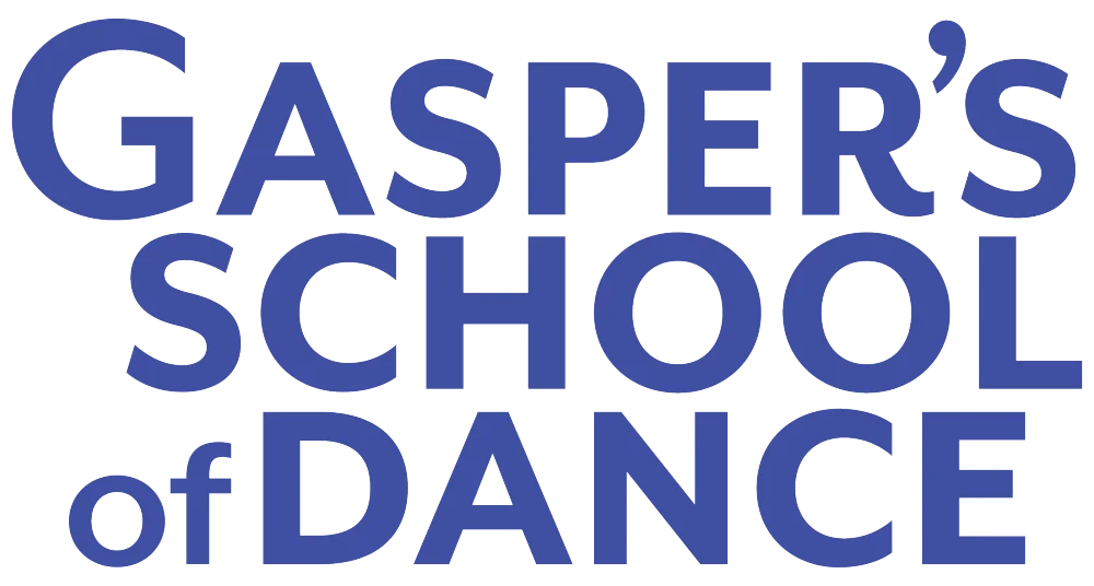 Gasper's School of Dance Logo in Blue