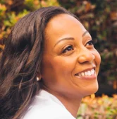 woman smiling