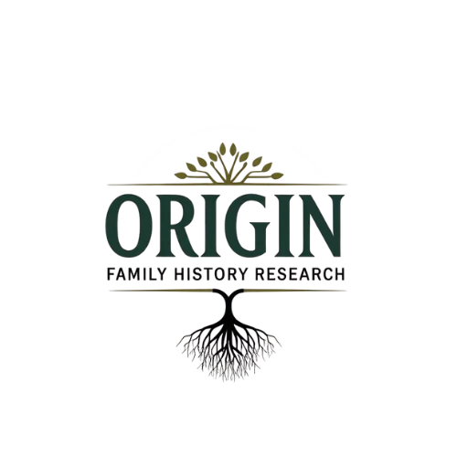 Origin Family History Research Logo 