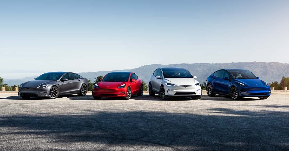 Share EV fleet of Teslas