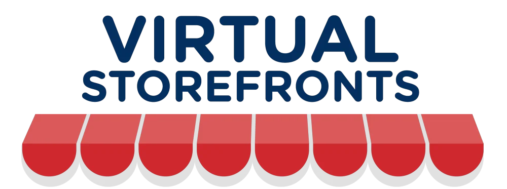 Virtual Storefronts awning logo