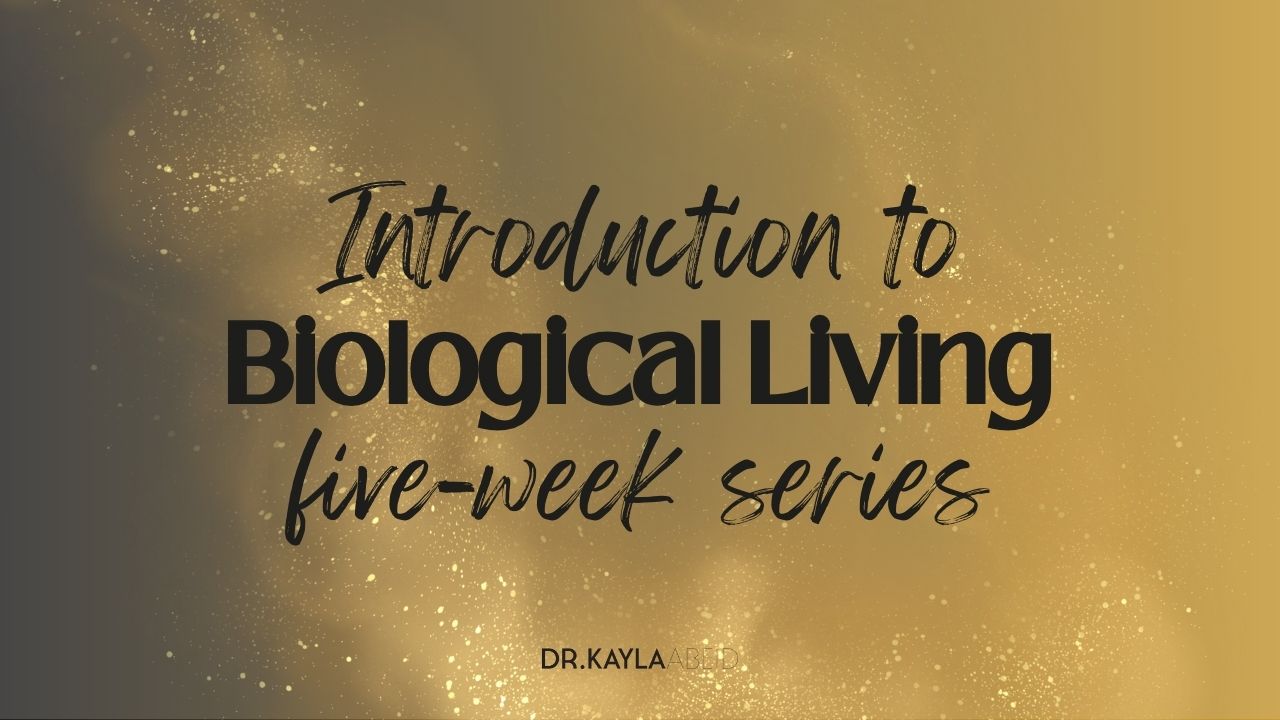 Biological Living 101 - Dr Kayla Abeid