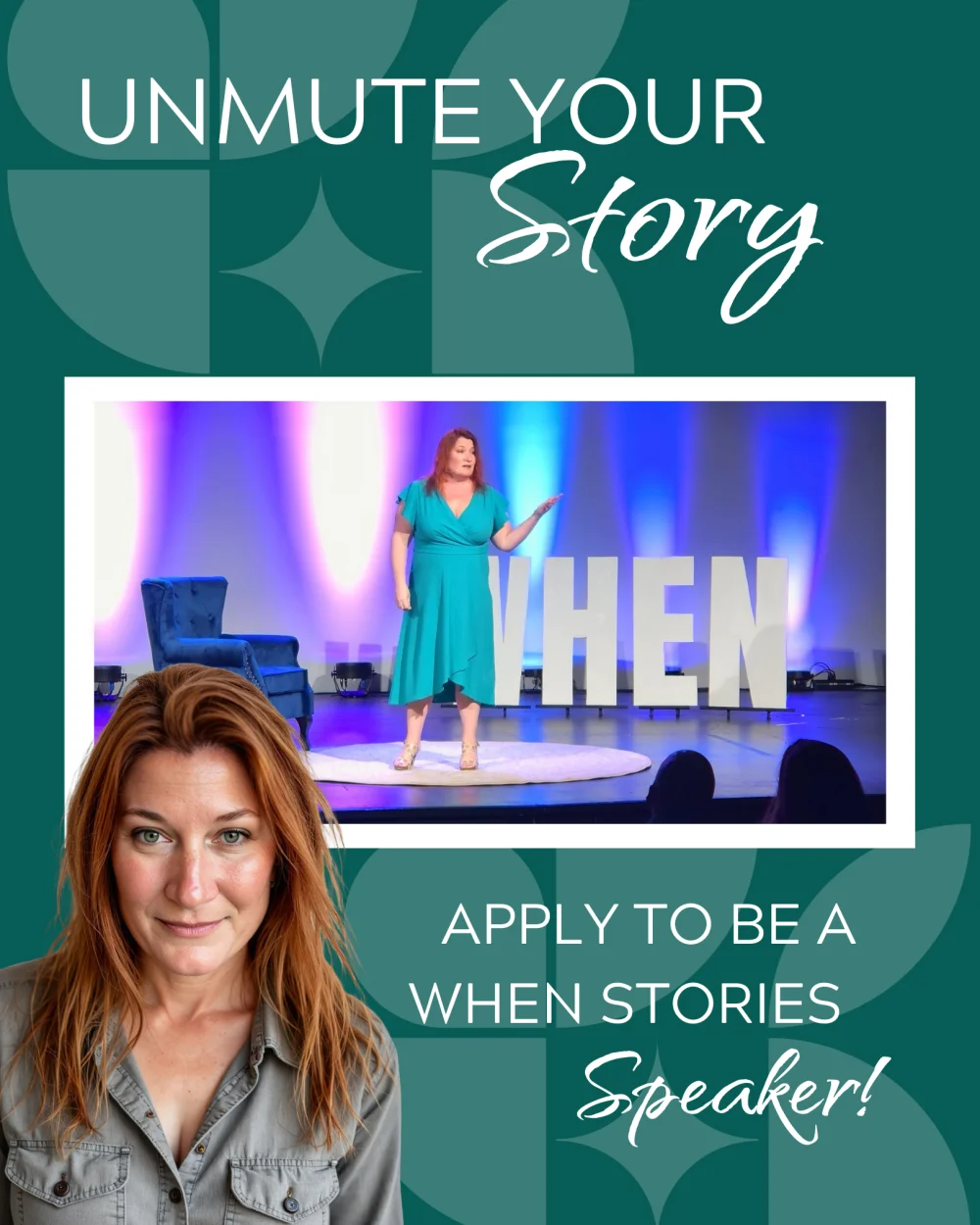Unmute Your Story - apply to be a When stories speaker!