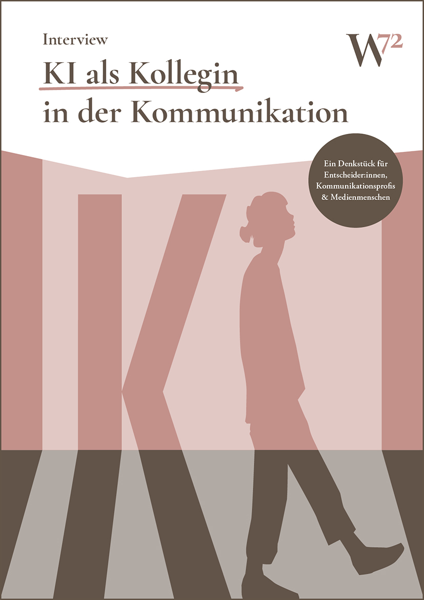 Titel KI als Kollegin in der Kommunikation