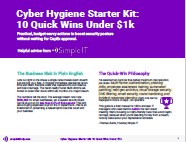 Cyber Hygiene Starter Kit