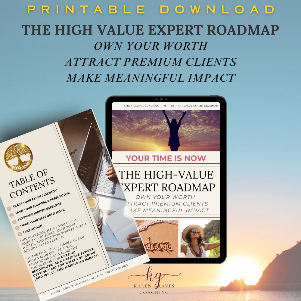 High Value Expert Roadap