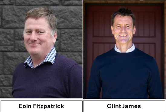Eoin Fitzpatrick and Clint James, Directors of MH Builders