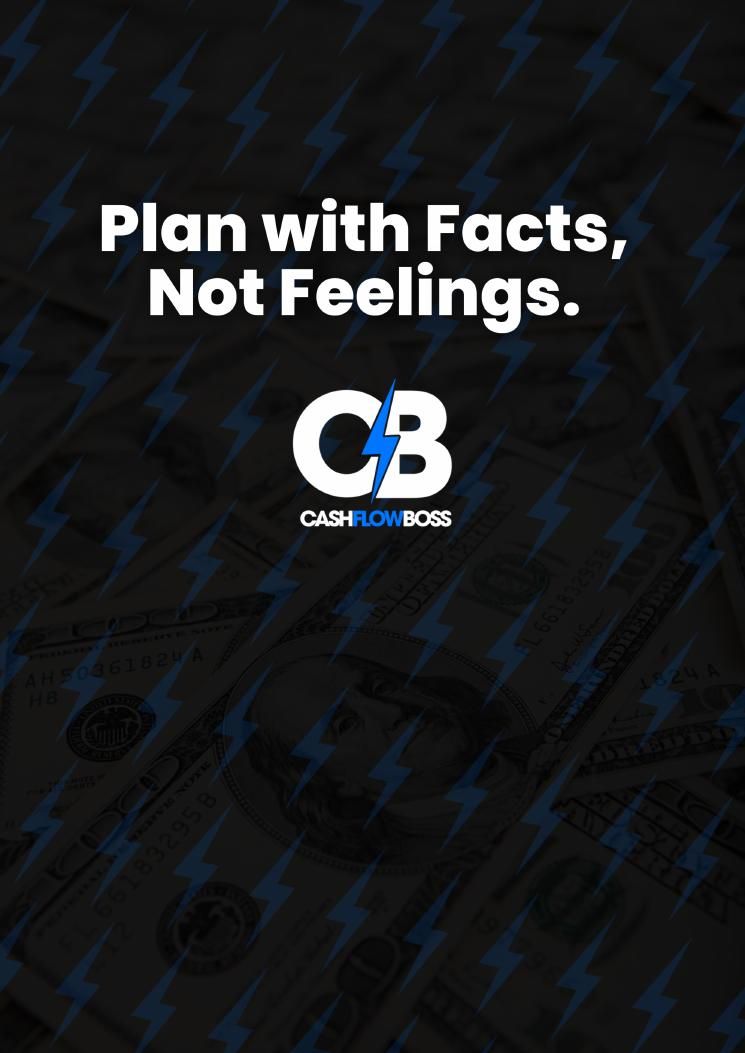 CashFlow Boss MasterPlan brand deck page
