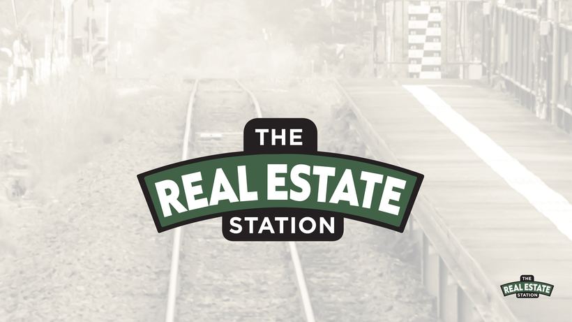 The Real Estate Station brand kit — designed by Message Masters