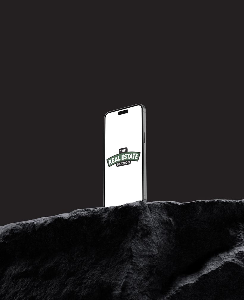 The Real Estate Station brand kit — designed by Message Masters