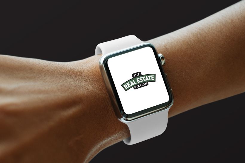 The Real Estate Station brand kit — designed by Message Masters