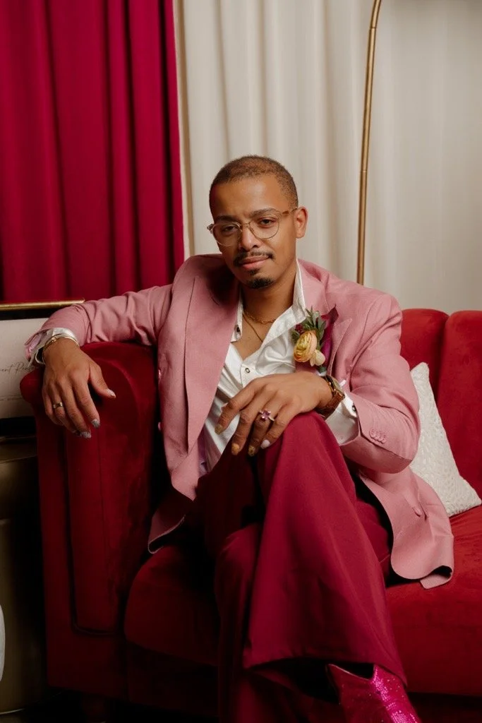 Xavier, founder of Truly-Wed, in his portrait from the original website