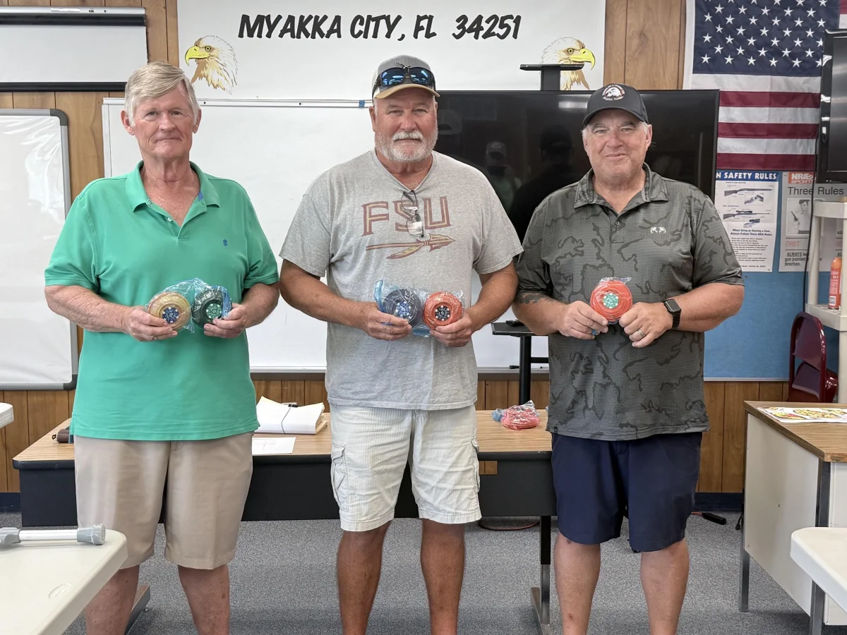 Five-Stand participants at Manatee Gun and Archery Club
