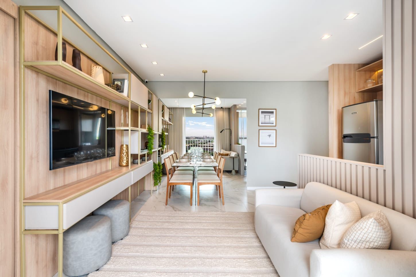 Living do apartamento