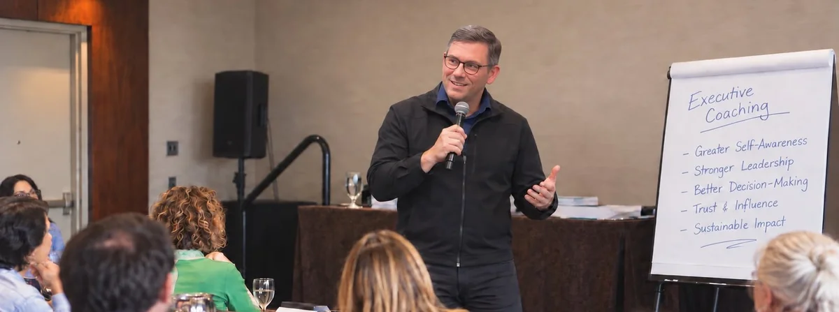 Keith Leonard teaching a live workshop