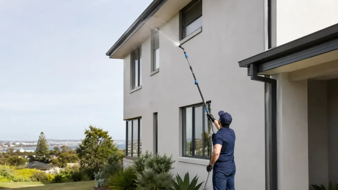 Professional house washing and soft washing in Wollongong NSW