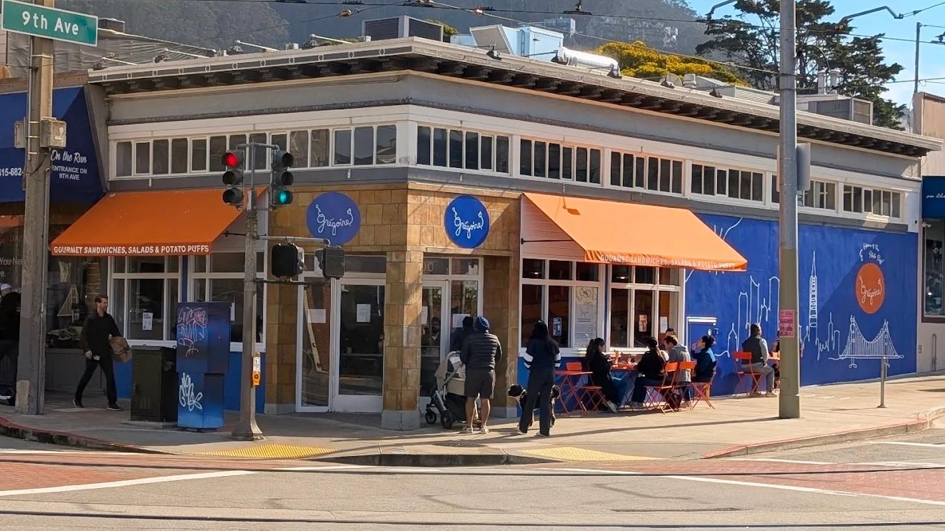 Grégoire Sunset storefront at 9th Ave and Irving St in San Francisco