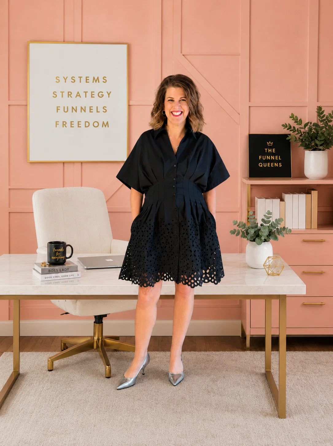 Laurel Beard in her office