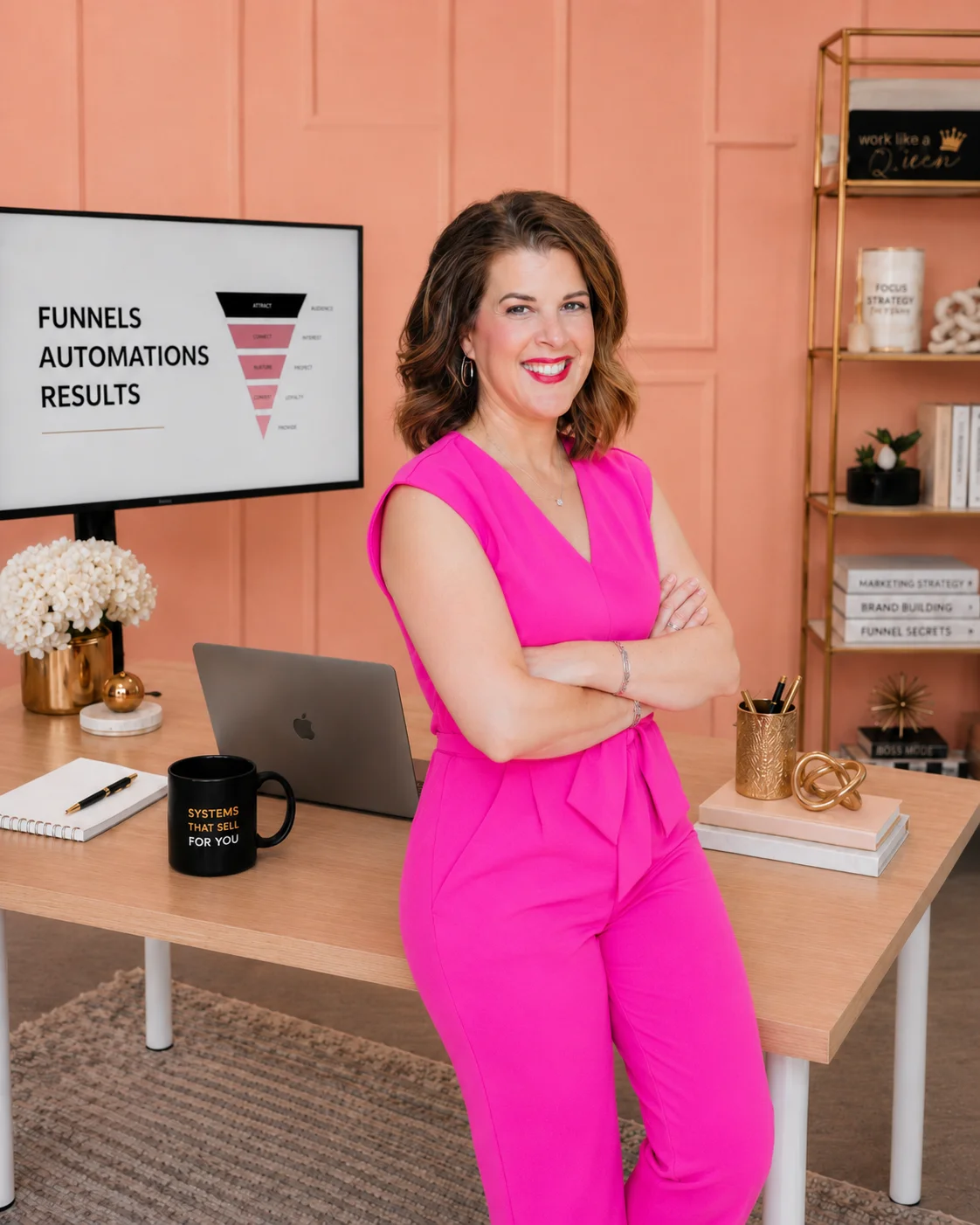 Laurel Beard in her office