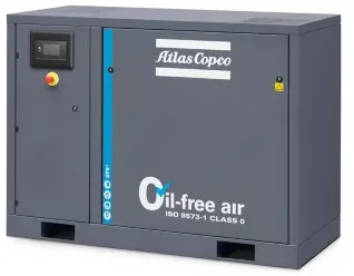 Oil-free rotary screw compressor