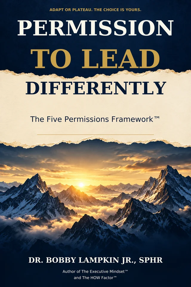 Permission to Lead Differently by Dr. Bobby Lampkin Jr., SPHR — book cover
