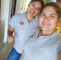 Lupe and Marce