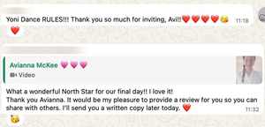 A message from a woman inside the Pleasure-Led Challenge