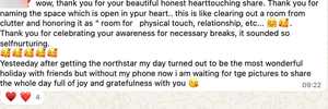 A message from a woman inside the Pleasure-Led Challenge