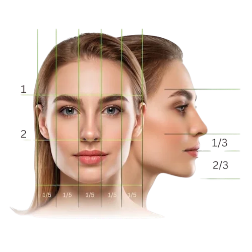 Analisi del volto e misurazione delle proporzioni