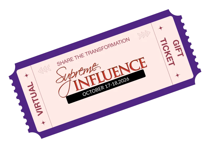 A gift ticket to Supreme Influence