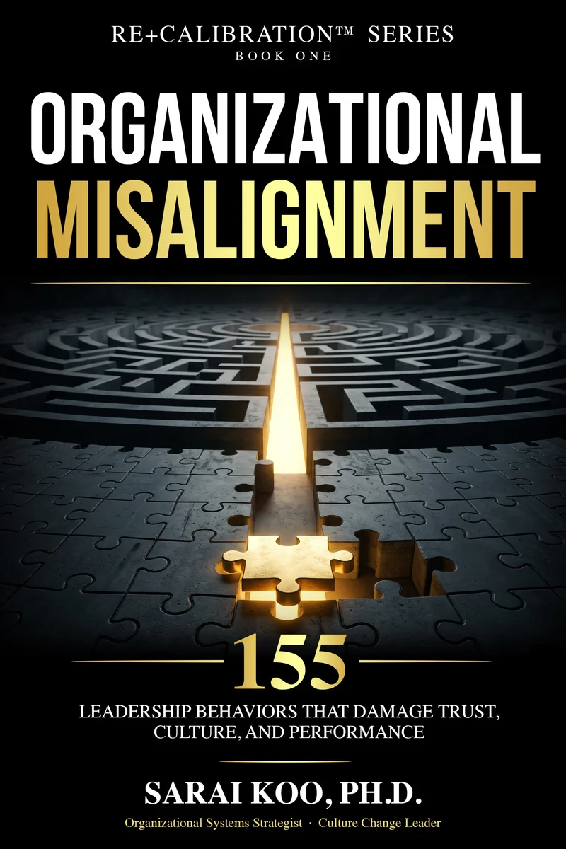 Cover of Organizational Misalignment by Dr. Sarai Koo