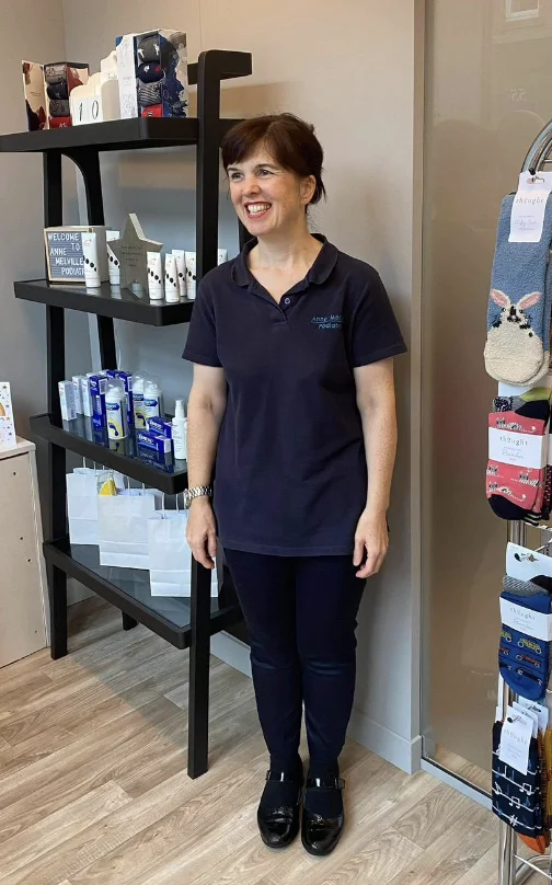 Mags Grace, podiatrist for routine and MSK care