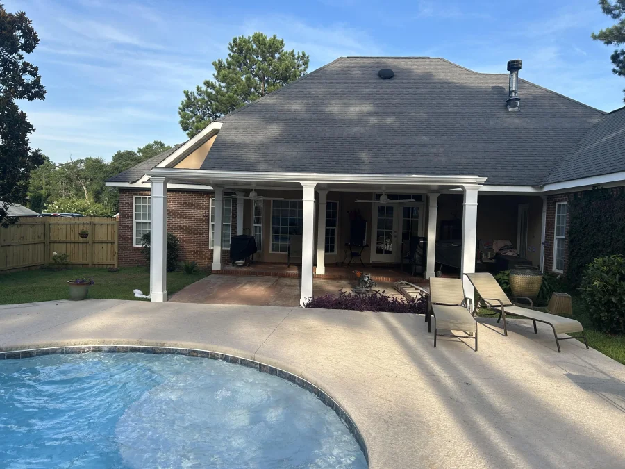 Home exterior and roof replacement completed in Southwest Georgia