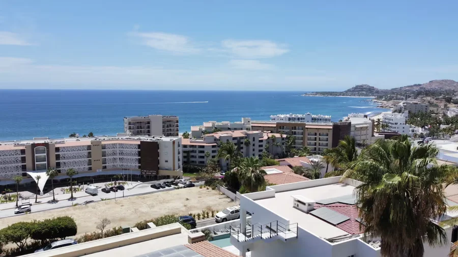 Coastline and the Sea of Cortez seen from Casa Alba