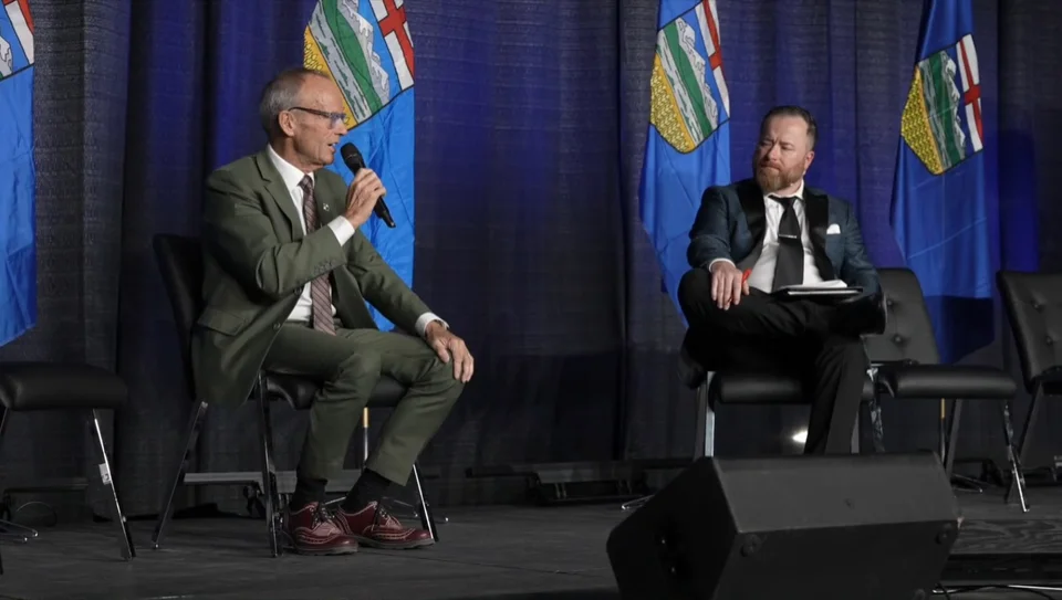 Youth volunteers at the Alberta Summit