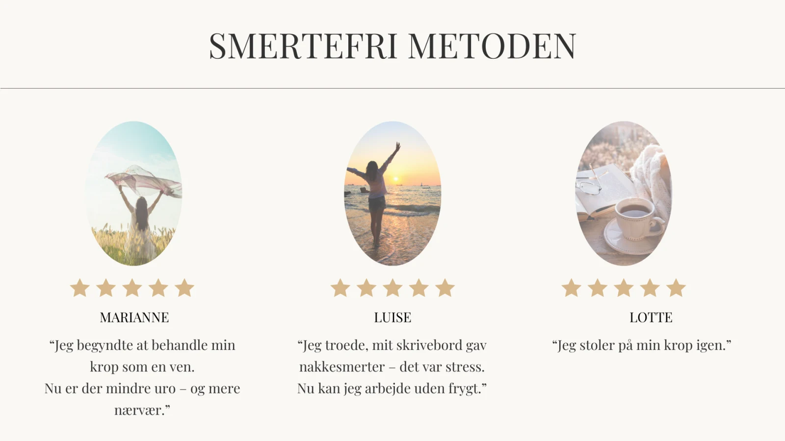Flere kursister om Smertefri Metoden